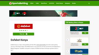 
                            4. Dafabet Kenya: Login & Register Info, Mobile App – Complete ... - Dafabet Portal Kenya
