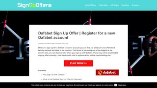 
                            7. Dafabet Sign Up Offer | Register for a new Dafabet account - Dafabet Portal Kenya