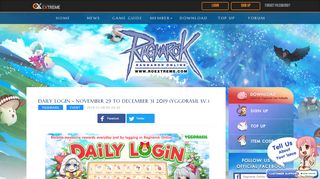 
                            2. Daily Login Yggdrasil - Ragnarok Extreme - Ro Mysg Daily Portal