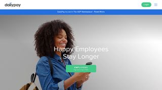 
                            6. Daily Payments for Employees | Recruitment & Retention Tool | DailyPay - My Daily Pay Portal