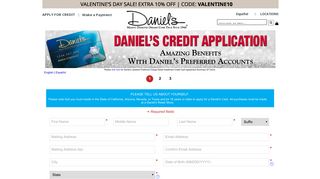 
                            5. Daniel's Jewelers Credit Card Application | Daniel's Jewelers - Daniel's Jewelers Credit Card Portal