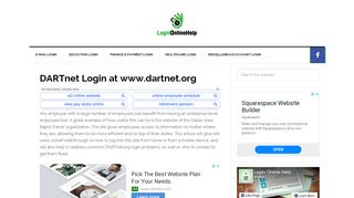 
                            4. DARTnet Login at www.dartnet.org - Login Online Help - Dartnet Org Login