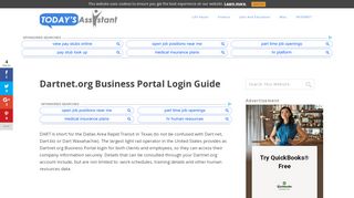 
                            7. Dartnet.org Business Portal Login Guide | Today's Assistant - Dartnet Org Login