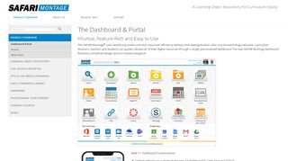 
                            2. Dashboard and Portal - SAFARI Montage - Safari Montage Portal For Teachers