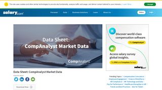 
                            4. Data Sheet: CompAnalyst Market Data | CompAnalyst - Companalyst Portal