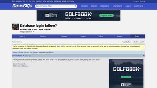 
                            4. Database login failure? - Friday the 13th: The Game Message ... - Friday The 13th Database Portal Failure Ps4