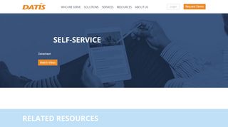 
                            6. Datasheet - Employee Self-Service, HR Software | DATIS