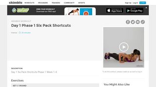 
                            7. Day 1 Phase 1 Six Pack Shortcuts - Member Workout ... - Six Pack Shortcuts 2 Portal