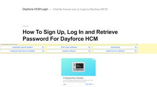 
                            6. Dayforce HCM Login - Find the Easiest way to Login to ... - Dayforce Dynamite Portal