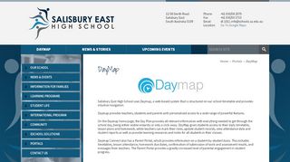 
                            1. DayMap - Salisbury East High School - Sehs Parent Portal