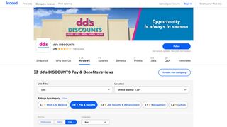 
                            6. dd's DISCOUNTS Pay & Benefits reviews - Indeed - Dds Discount Employee Portal