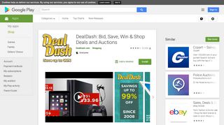 
                            4. DealDash: Bid, Save, Win & Shop Deals and Auctions - Apps ...