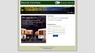 
                            1. Dealer Central - Forest River Portal