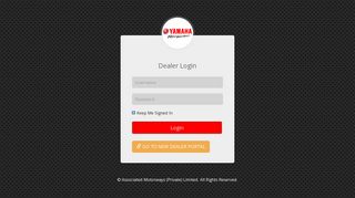 
                            5. Dealer Login - Yamaha Dealer Portal