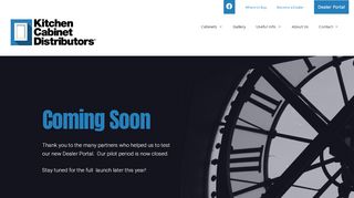 Dealer Portal – Coming Soon – Kitchen Cabinet Distributors - Kcd Dealer Portal