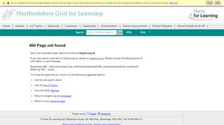 
                            10. Dear Head Teacher - Hertfordshire Grid for Learning - Edubase Portal
