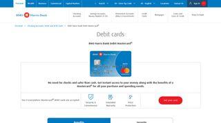 
                            4. Debit Cards - BMO Harris Bank - Bmo Debit Card Portal
