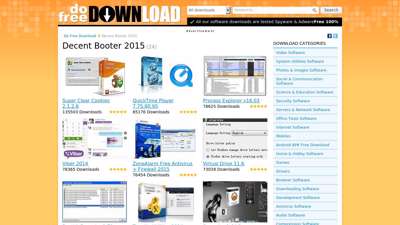 Decent Booter 2015 - Free Download