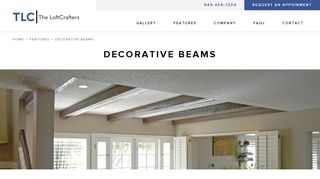 
                            8. Decorative Beams - The LoftCrafters - Beams J&k Login