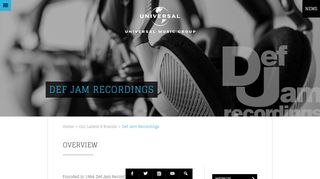 
                            2. Def Jam Recordings - UMG - Universal Music Group - Universalhidef Sign In