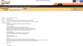 
                            3. Default Accounts : VMAX Web Viewer Default Credentials ... - Vmax Web Viewer Portal