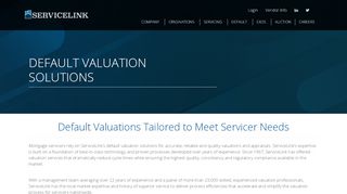 
                            6. Default Valuation Solutions | ServiceLink - Servicelink Vendor Portal