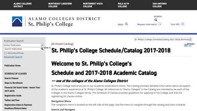 
                            5. Degrees, Certificates, and Transfer ... - St. Philip's College