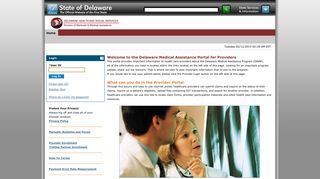 
                            1. Delaware Medical Assistance Portal for Providers > Home - Dmap Login