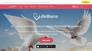 
Delbara.com - Persian Dating Marriage. Iranian Singles. Farsi ...  

