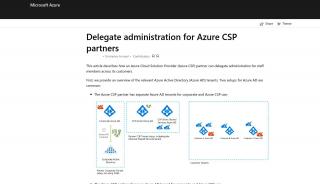 
                            4. Delegate administration for Azure CSP partners | Microsoft Docs - Csp Portal Staff