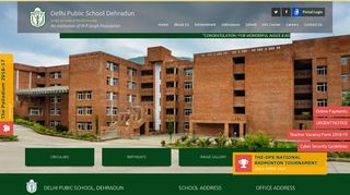 Delhi Public School Dehradun | Home - Dps Dehradun Portal Login