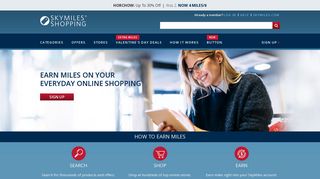 
                            2. Delta Air Lines SkyMiles Shopping: Shop Online & Earn Miles - Skymiles Shopping Portal