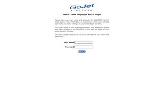 
                            3. Delta Travel Employee Portal - GoJet Airlines - Delta Employee Portal