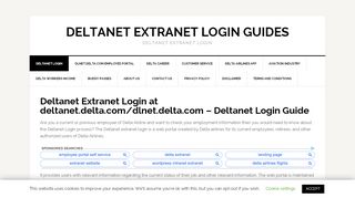 
                            6. Deltanet Login - Deltanet Extranet Login at Deltanet.Delta.com ... - Dlnet Delta Portal