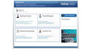 Deltek First Portal