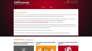 
                            2. Demon Business Broadband | Best Broadband Packages for ... - Demon Internet Portal