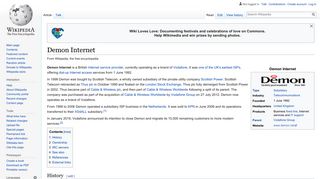 
                            3. Demon Internet - Wikipedia - Demon Internet Portal
