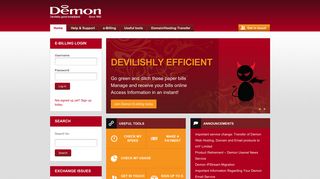 
                            1. Demon Online Help Centre - Demon Internet Portal
