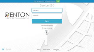 
                            4. Denton SSO - Classlink - Disd Portal