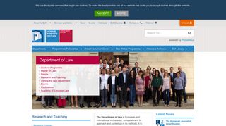 
                            1. Department of Law • European University Institute - Eui Law Portal