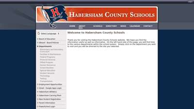 Departments  Welcome to the Habersham County Schools Website
