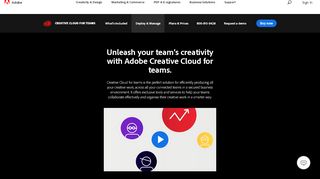 
                            3. Deploy and manage | Adobe Creative Cloud for teams - Adobe Admin Portal