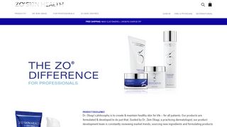 
                            2. Dermatologist Skin Care Solutions | ZO® Skin Health Inc. - Zo Skin Health Professional Portal