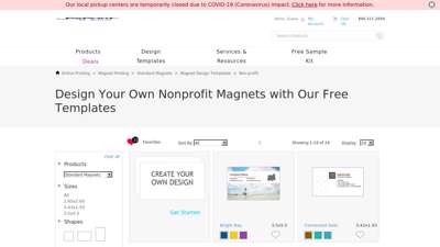 Design Your Own Nonprofit Magnets with Our Free Templates