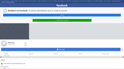 
                            7. Desktop - Facebook