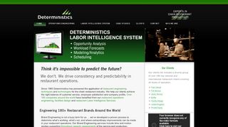 
                            2. Deterministics: Restaurant Labor Management, productivity ... - Deterministics Portal