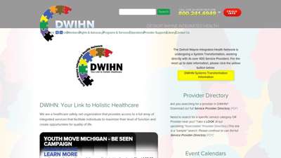
Detroit Wayne Integrated Health Network :: Home

