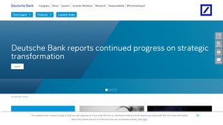 
                            3. Deutsche Bank - Deutsche Bank Application Portal