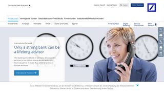 
Deutsche Bank International – Deutsche Bank Privatkunden  

