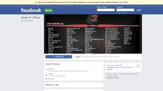 
                            7. Dexter TV Official Public Group | Facebook - Dexter Iptv Sign Up